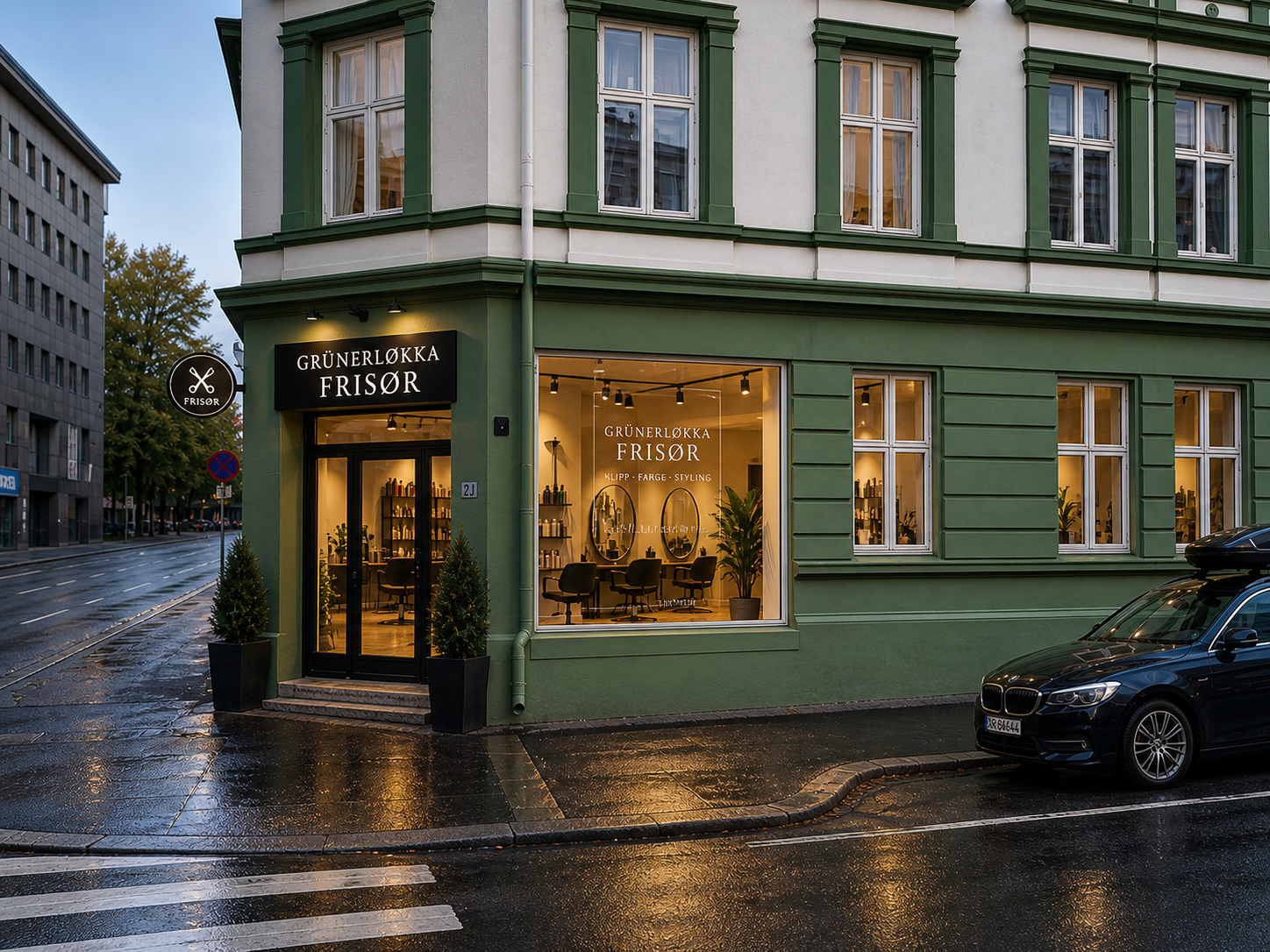 Attraktivt hjørnelokale til leie på Grünerløkka