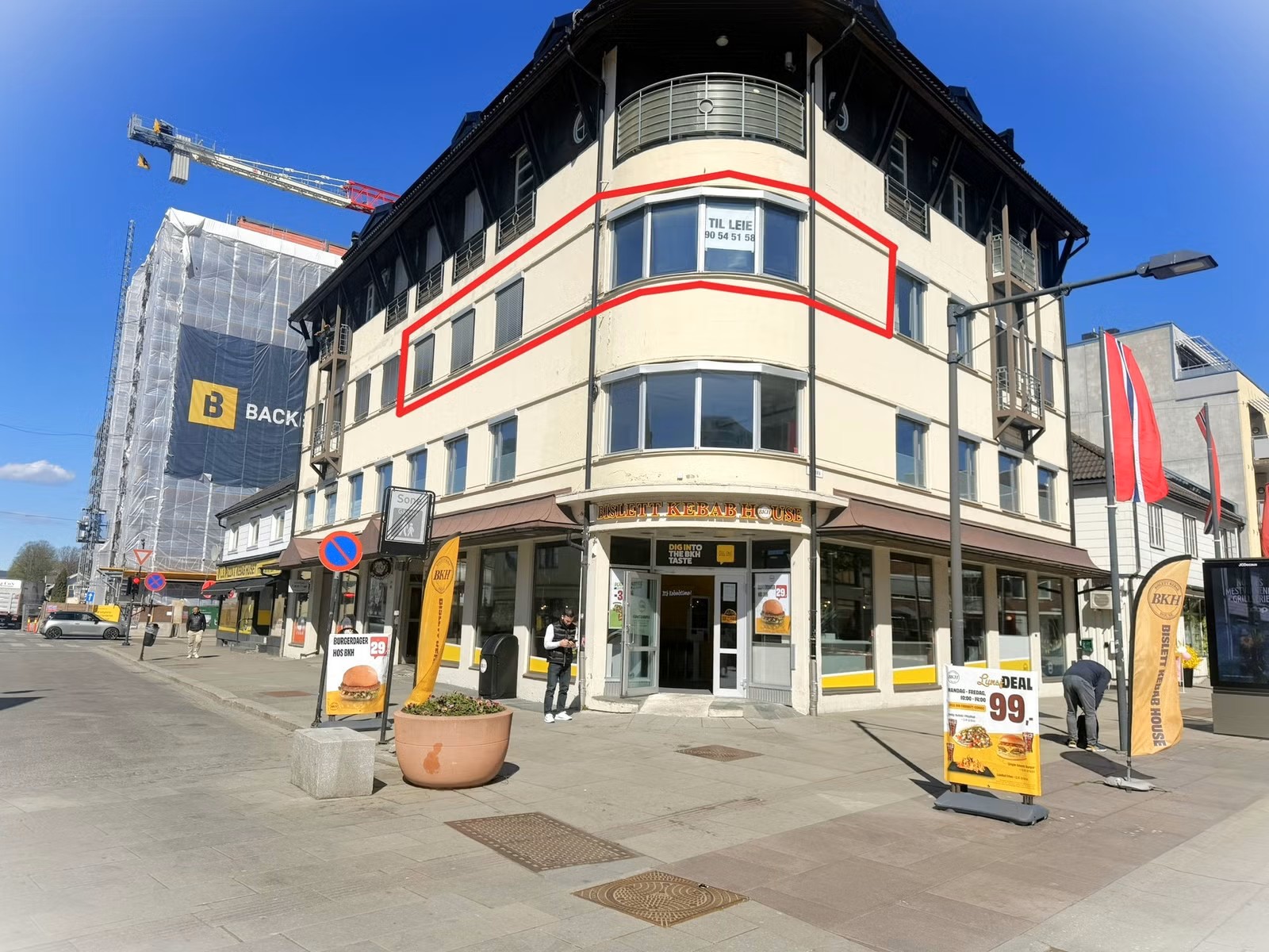 Lokal til leie midt i Lillestrøm Torg